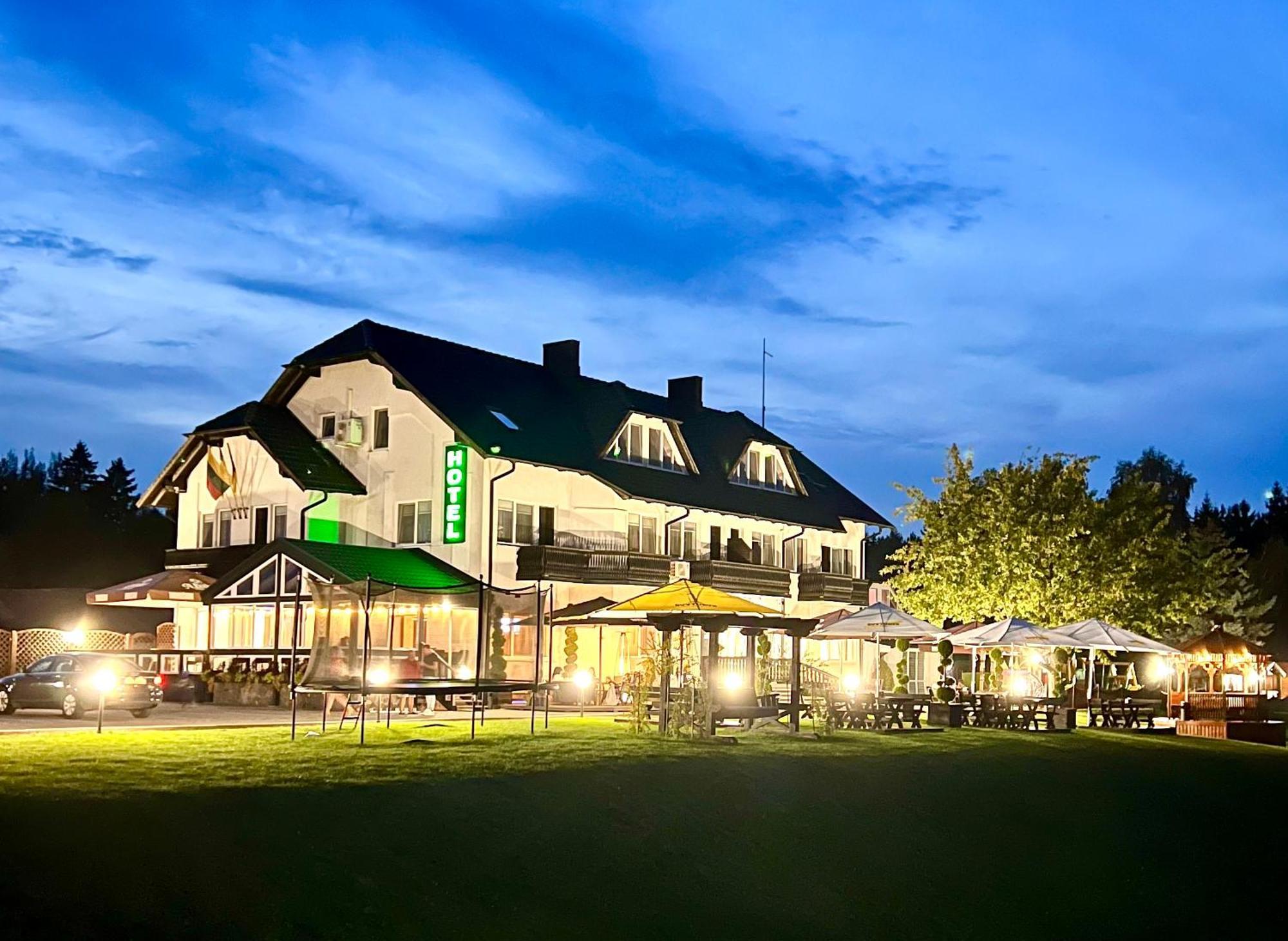 Butenas Hotel Tyla Биржай Экстерьер фото